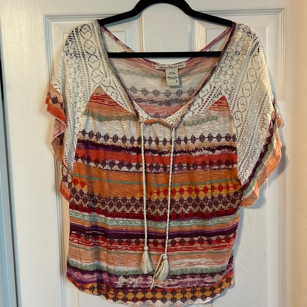 Multi colored casual shirt